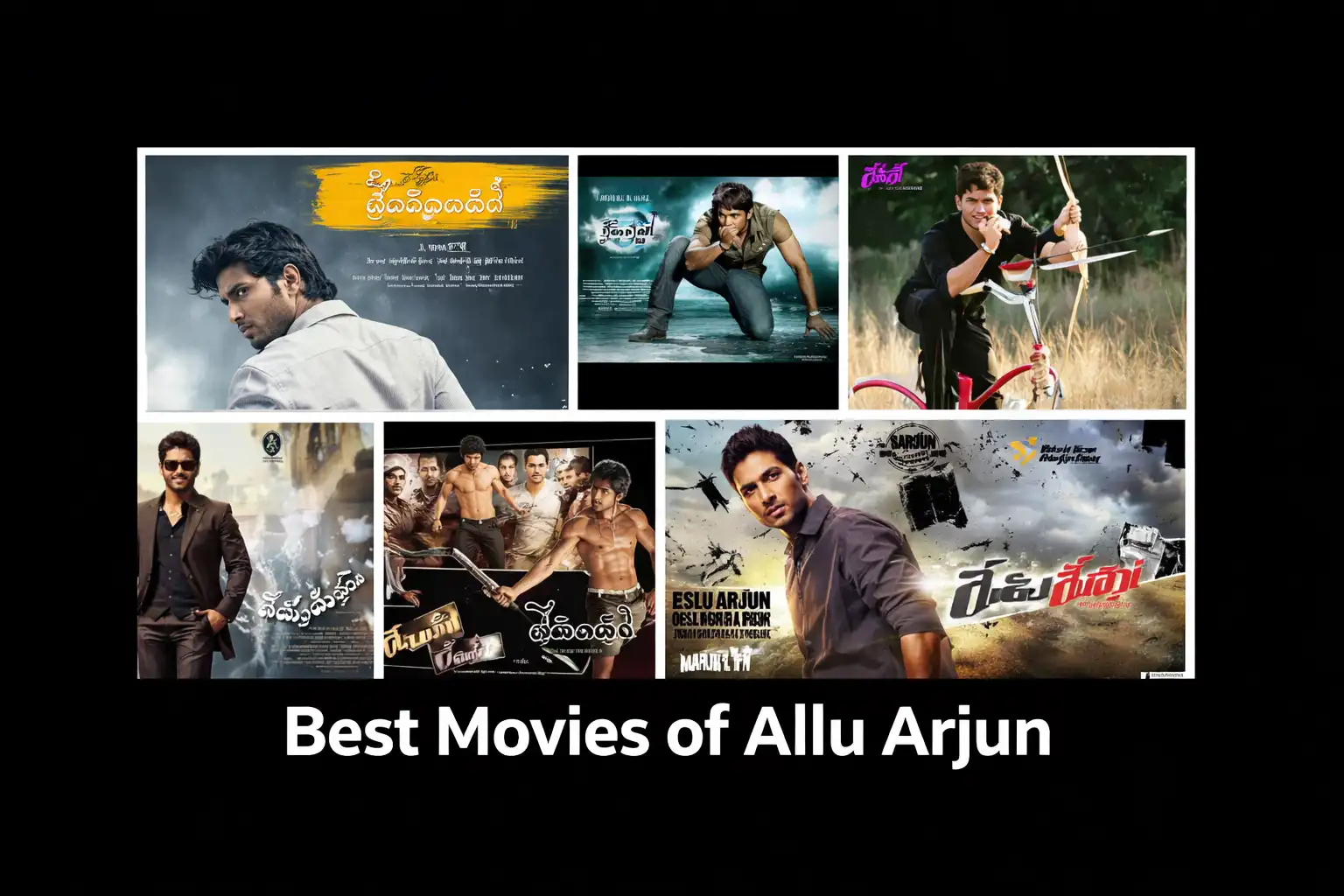 Best Movies of Allu Arjun in Hindi Dubbed